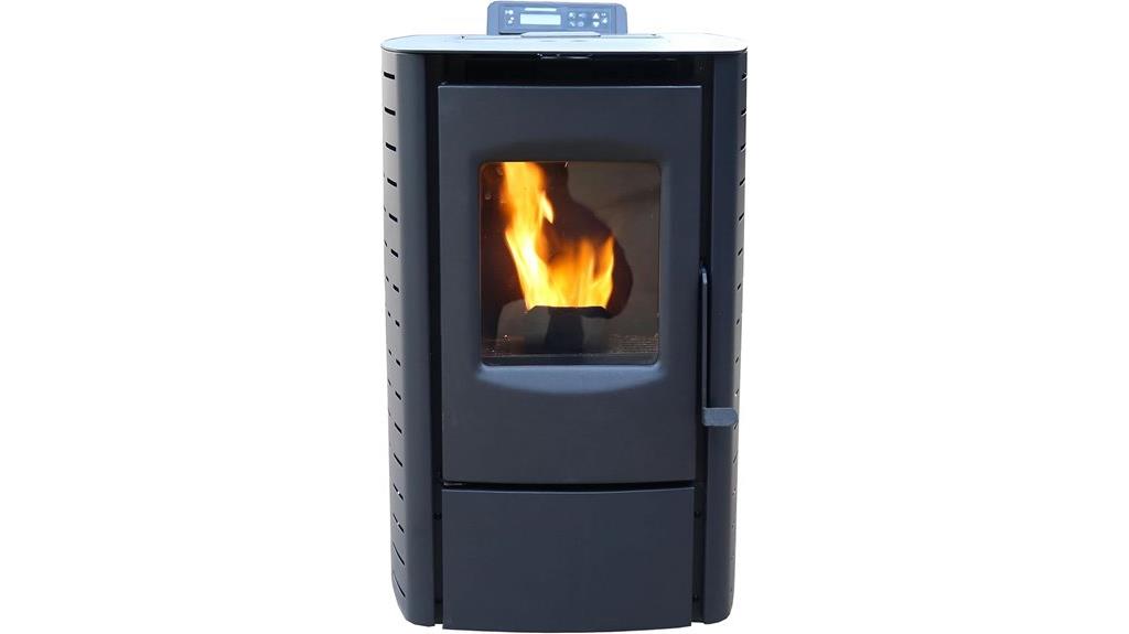 mini pellet stove large hopper