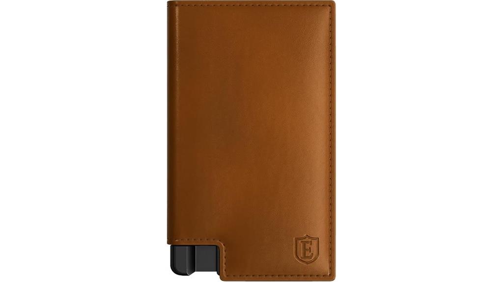 minimalist rfid leather wallet