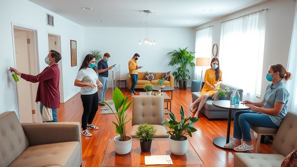 minimize contagion in shared