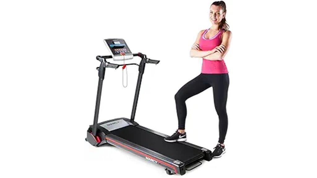 motorized folding treadmill