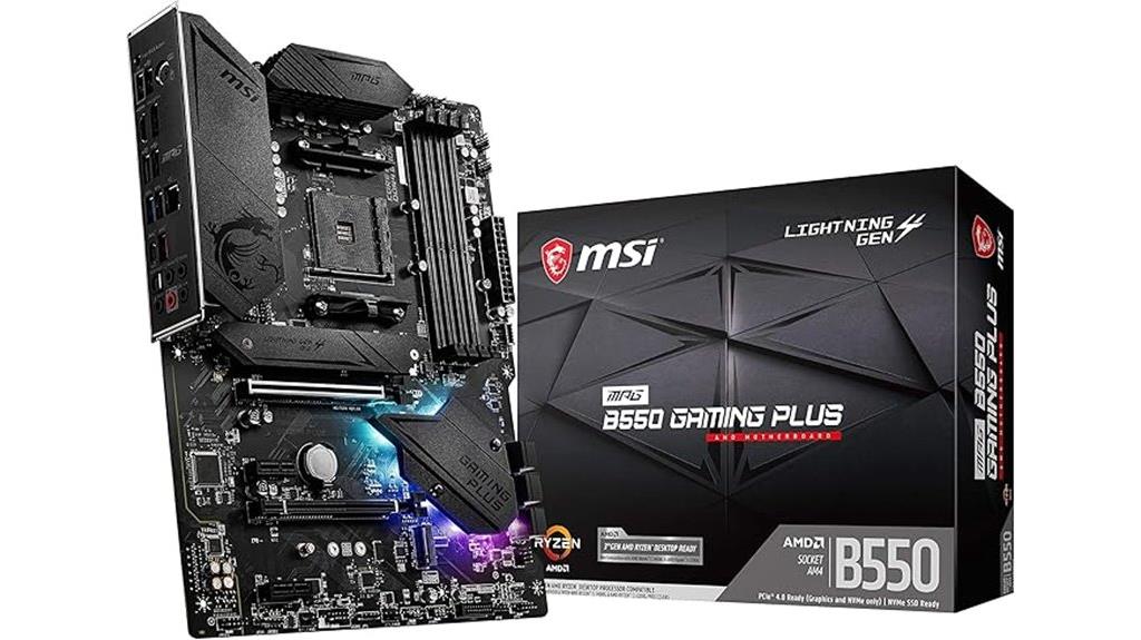 msi b550 gaming motherboard