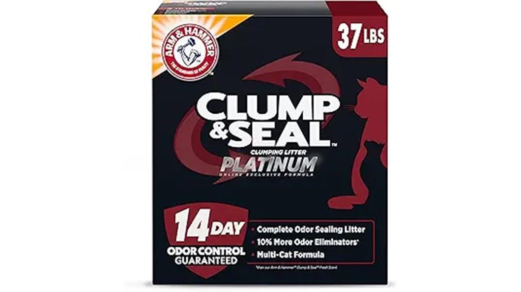 multi cat odor control litter