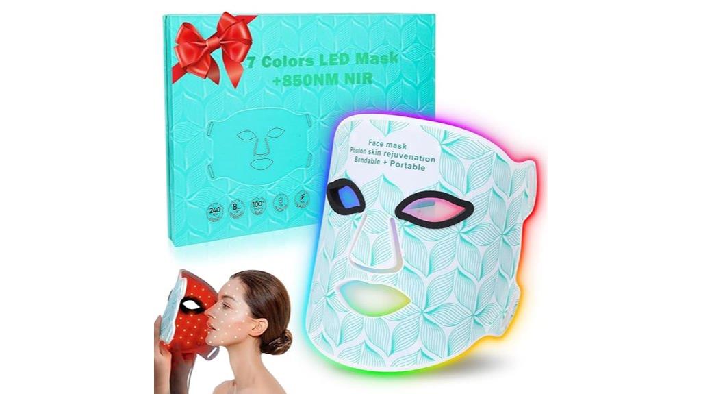 multi color rechargeable face mask