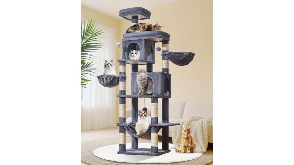 multi level cat tree accessories