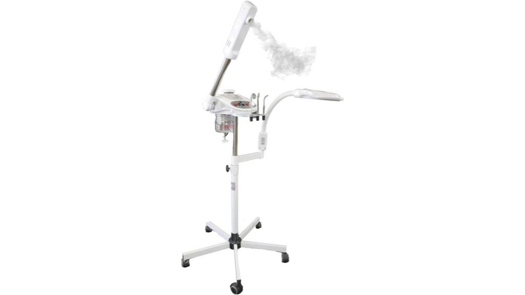 multifunctional facial steamer with light