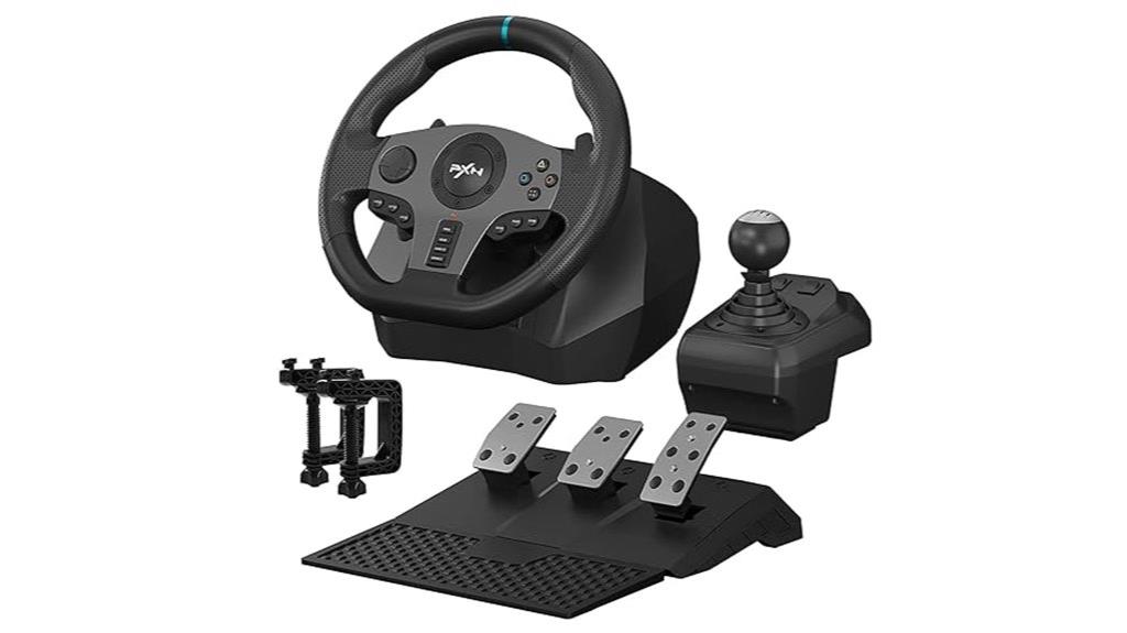 multiplatform racing wheel set