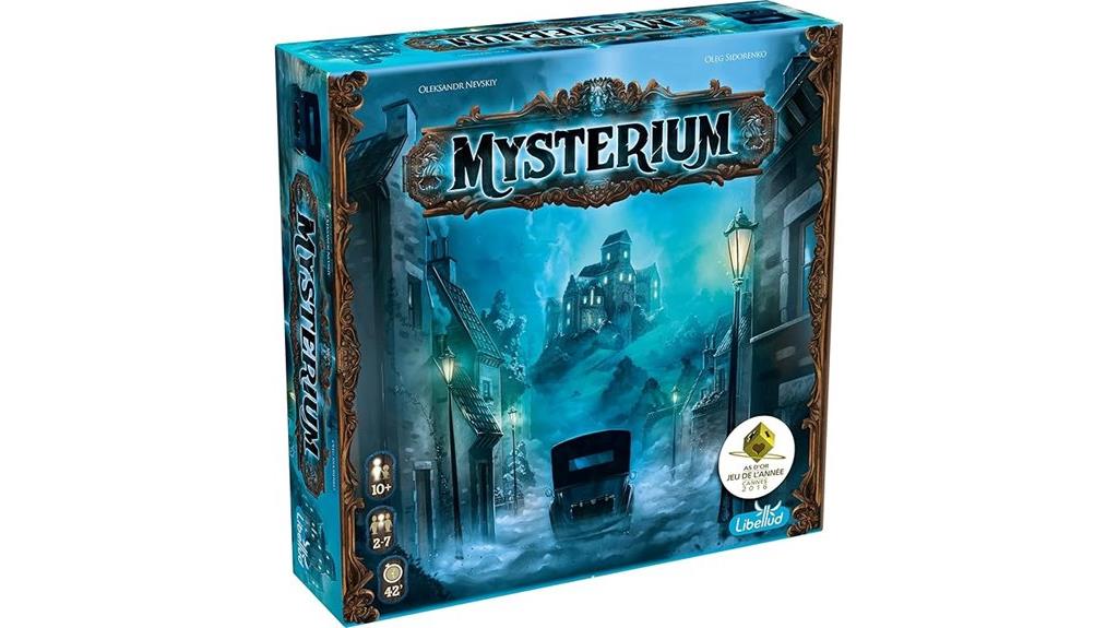 mystery themed cooperative board game