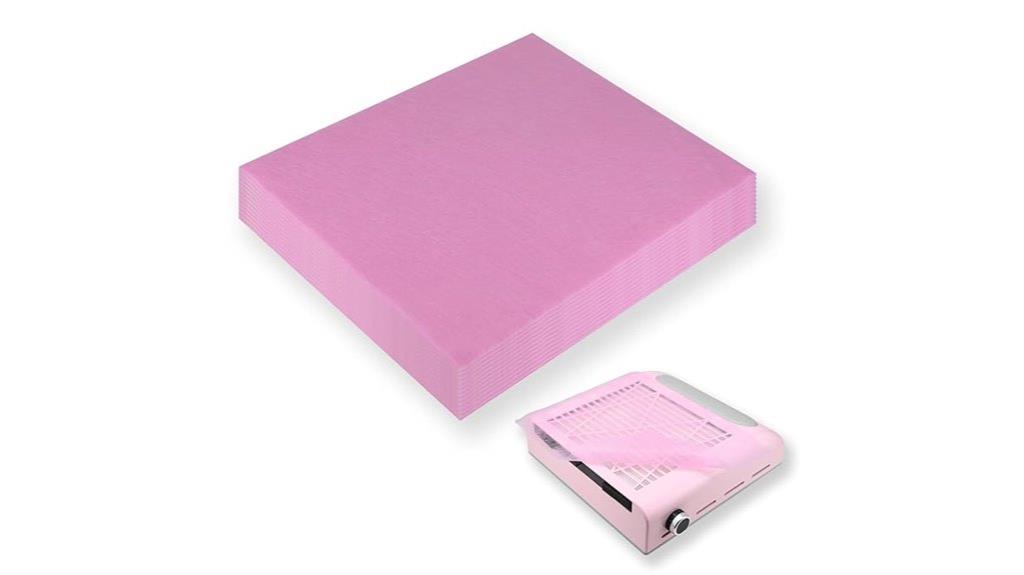 nail dust collector sheets