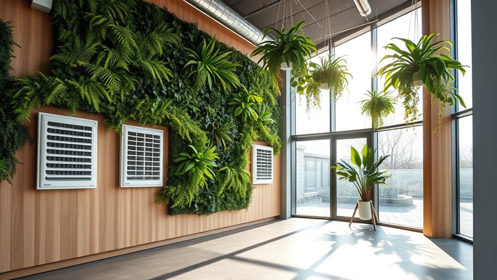 natural ventilation and greenery