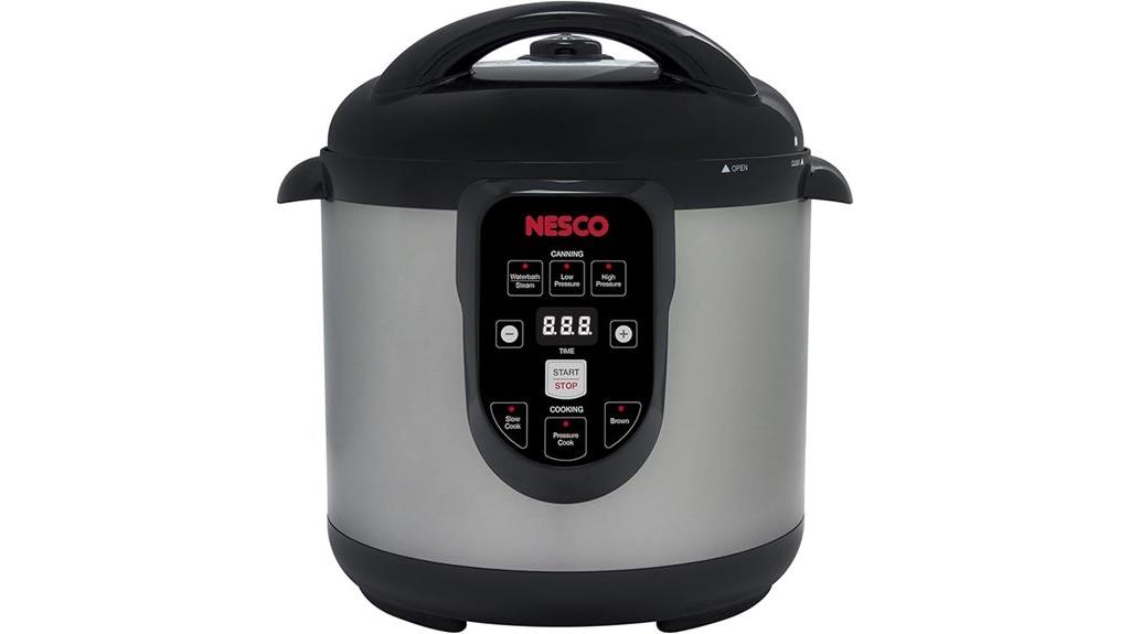 nesco 9 5 qt pressure cooker