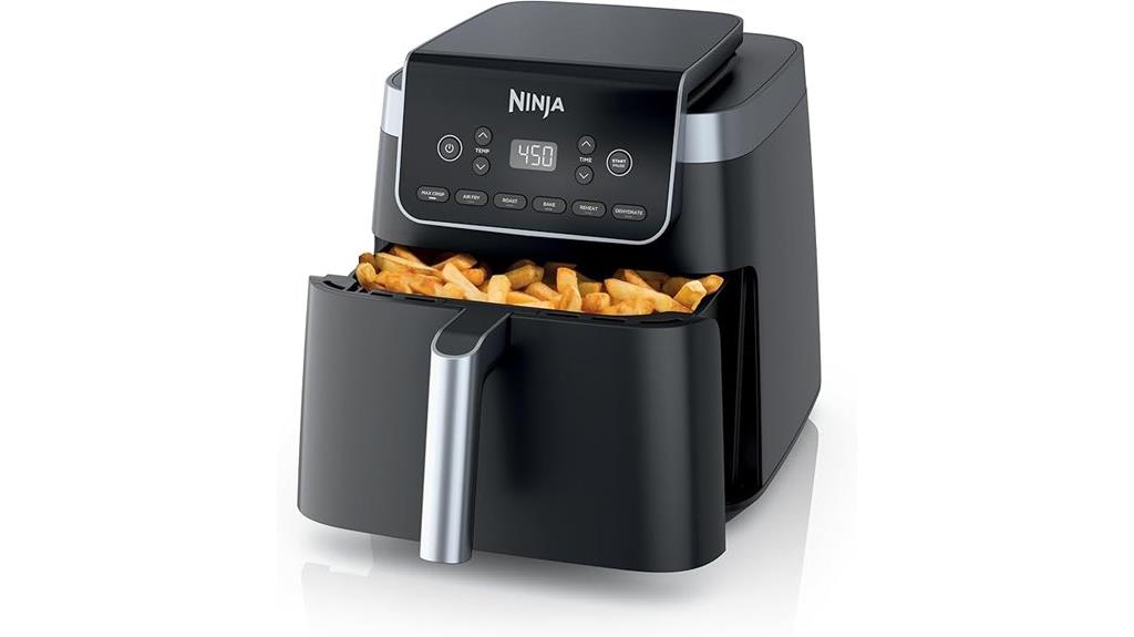 ninja air fryer capacity