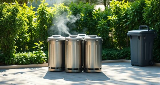 odor control in waste areas