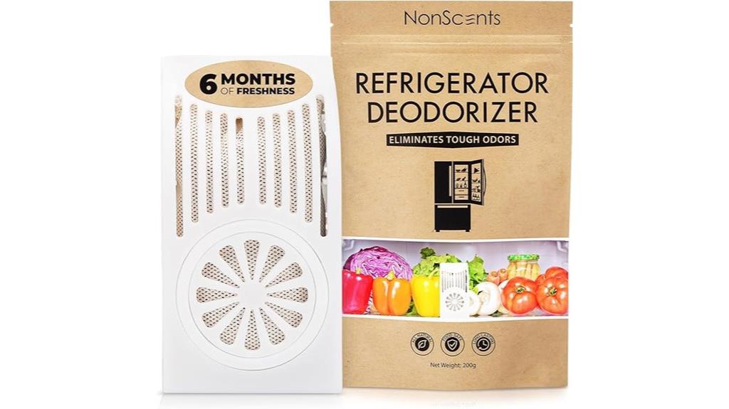 odor elimination for fridge