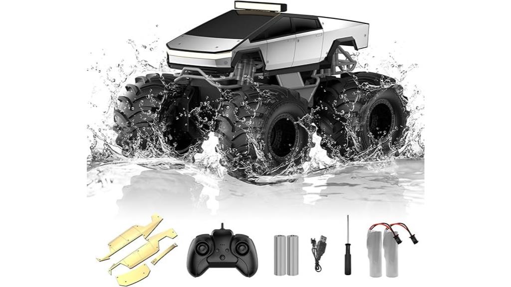 off road amphibious rc monster