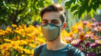 outdoor pollen protection measures