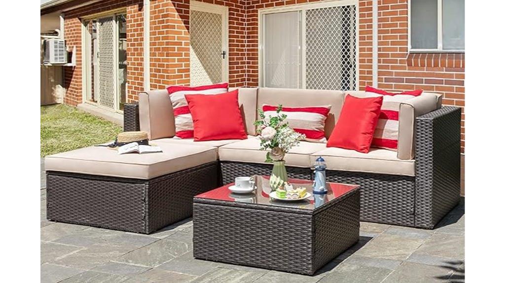outdoor sectional patio furniture