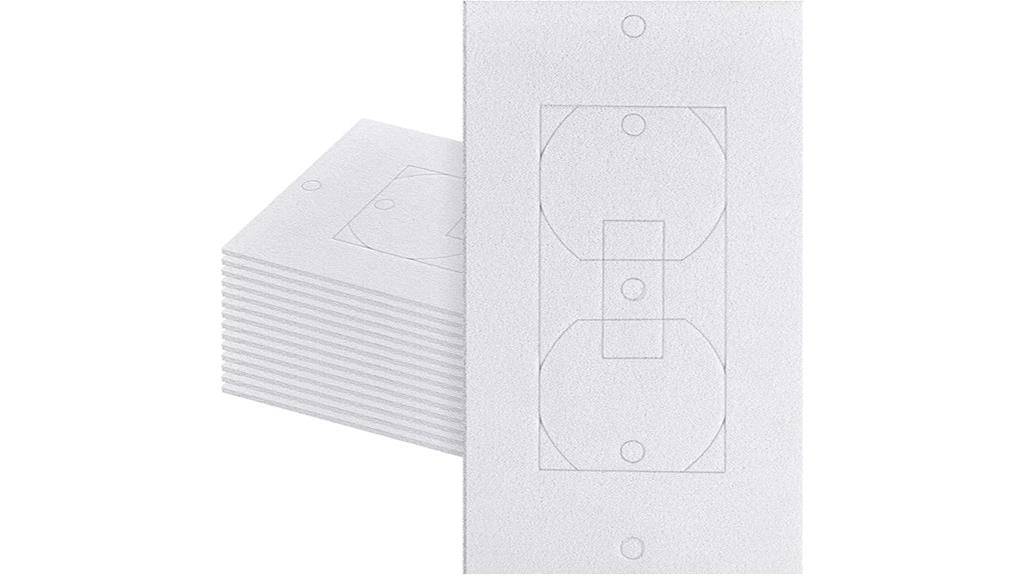 outlet insulation wall plates