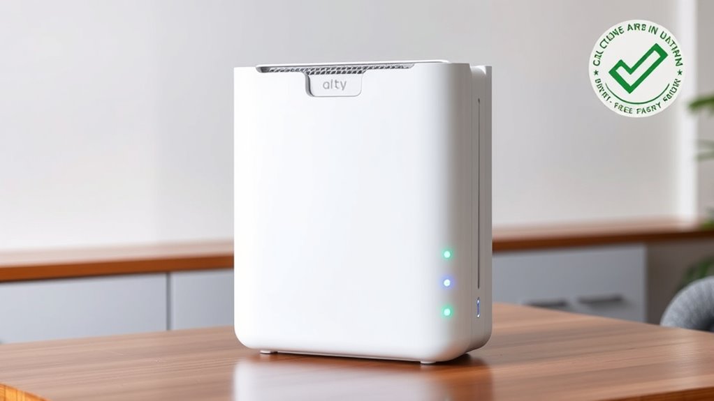 ozone free safe air purification