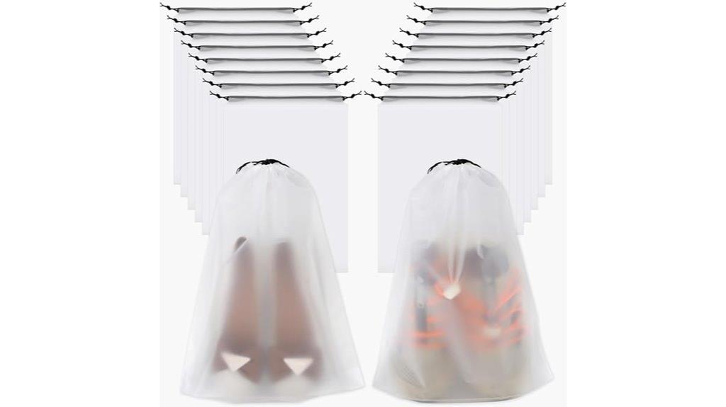 pack of 18 shoe bags
