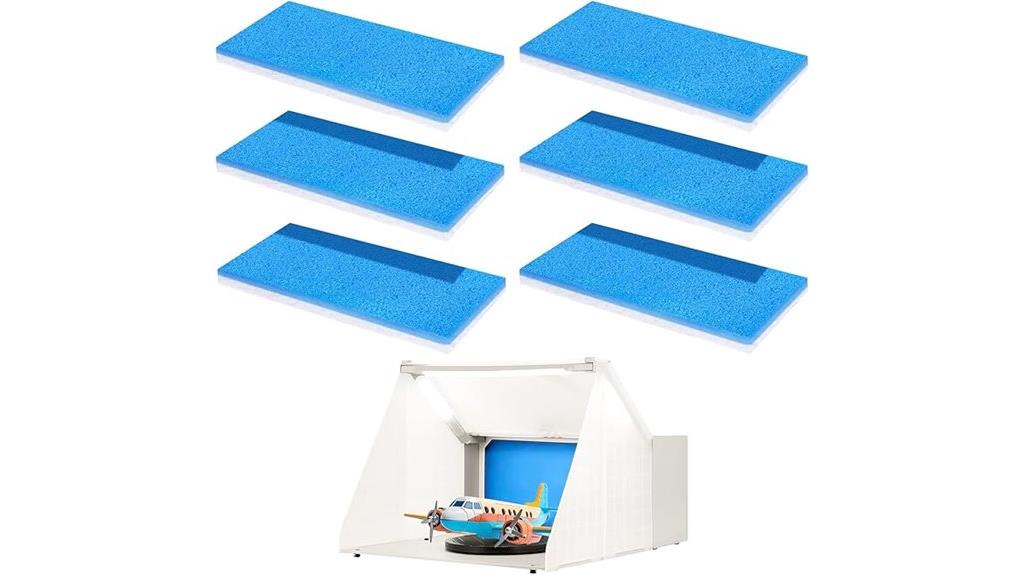 paint booth filter pads