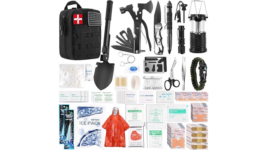 pcs emergency survival kit