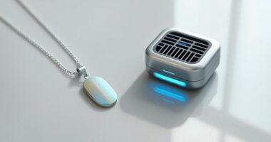 personal air purification necklaces