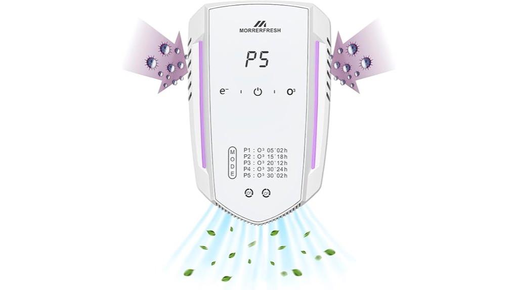 pet and home ozone odor eliminator