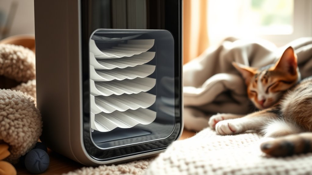 pet odor and dander filtration