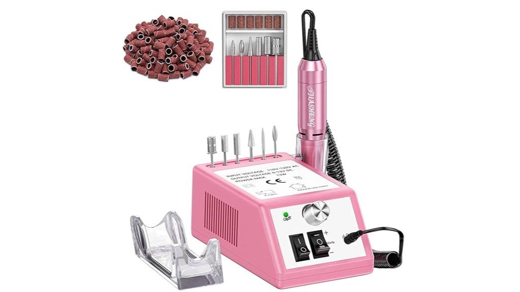 pink 20000rpm nail drill