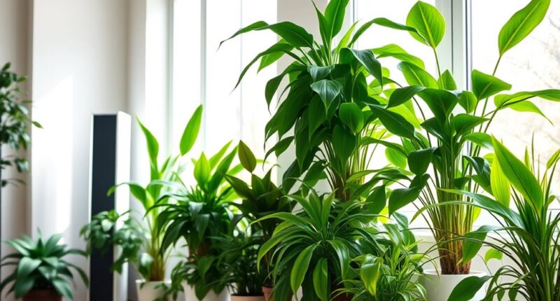 plants versus air purifiers