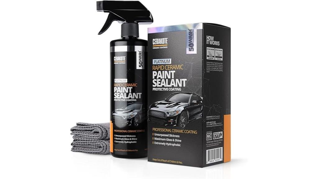 platinum ceramic sealant spray