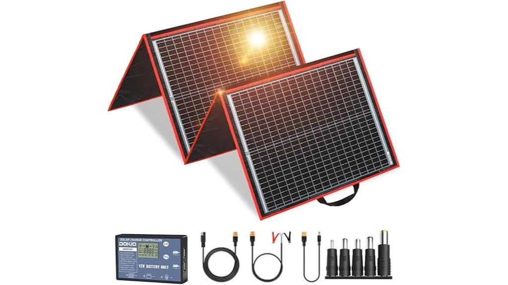 portable 150w solar panel