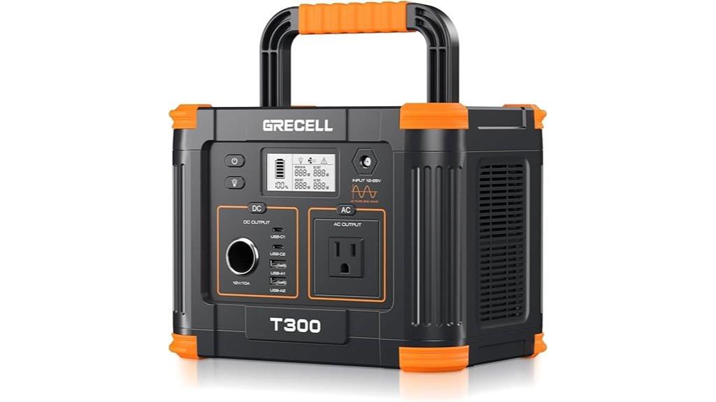 portable 300w solar generator