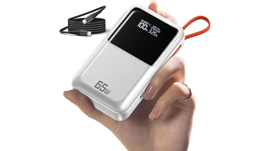 portable 65w laptop charger