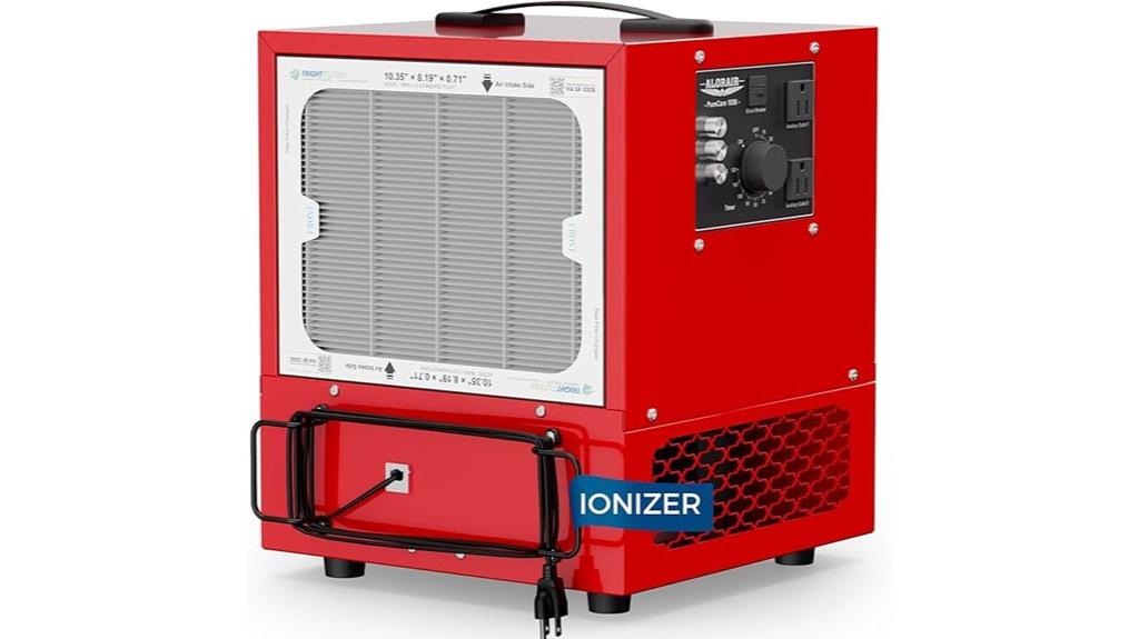 portable air filtration system