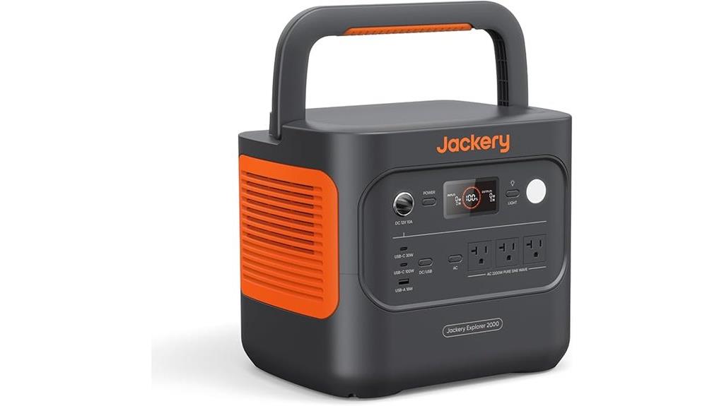 portable battery power station
