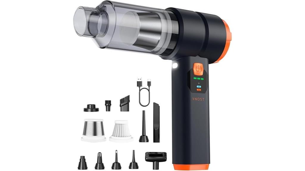 portable cordless vacuum power