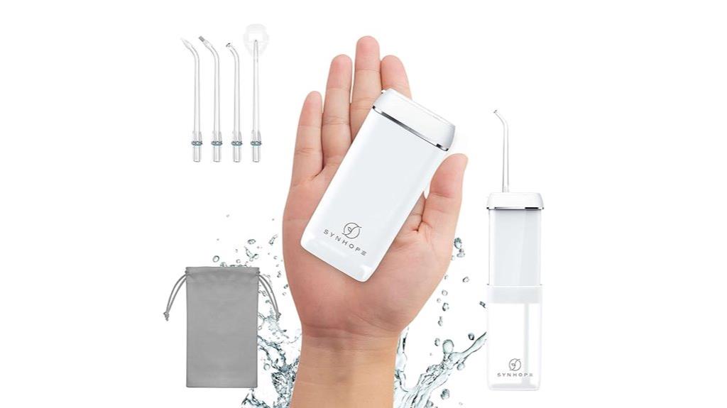 portable dental water flosser