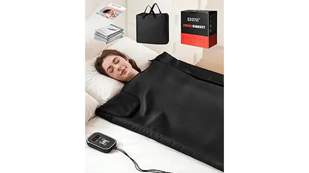 portable infrared sauna blanket