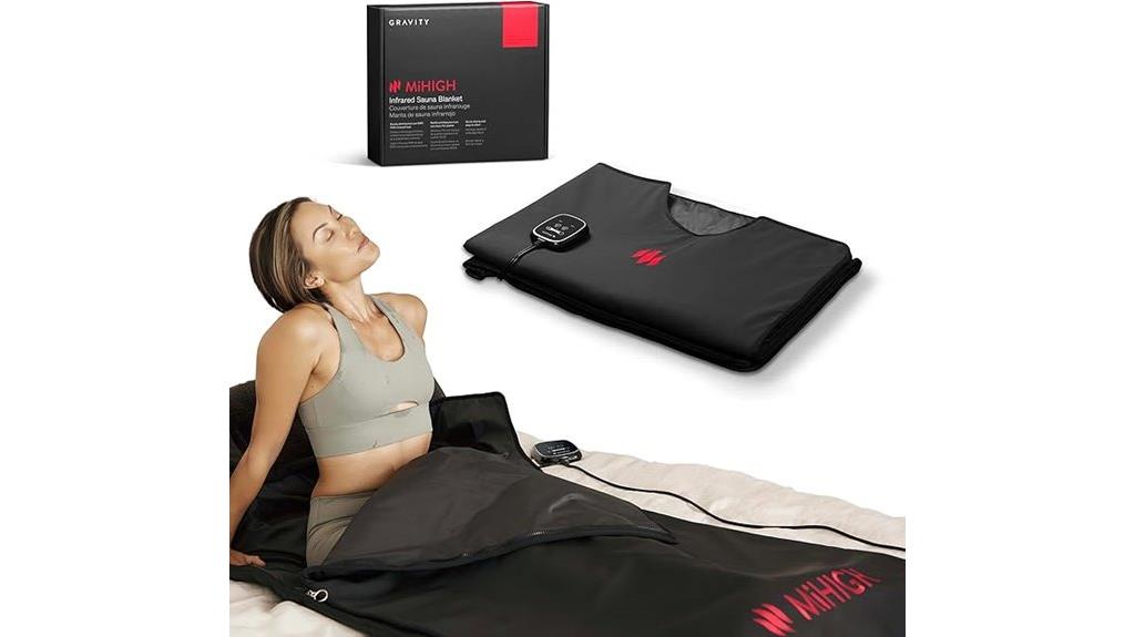 portable infrared sauna blanket