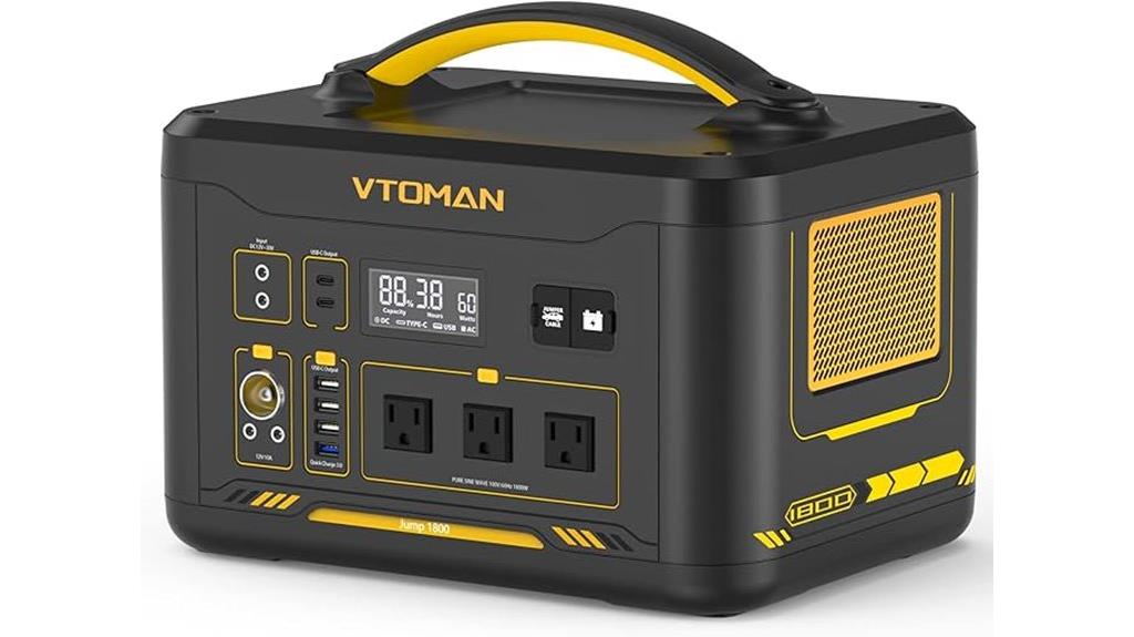 portable jump starter power