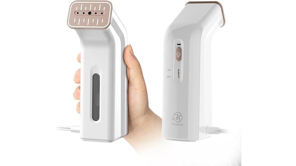 portable panda colored clothes steamer