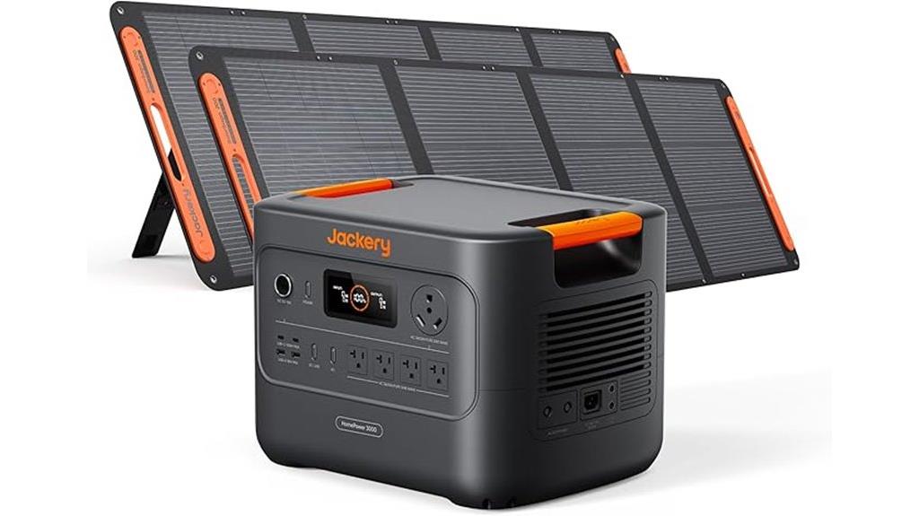 portable power station with solar