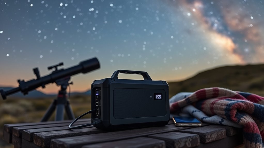 portable stargazing power considerations