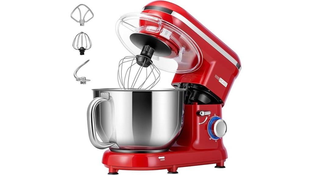 powerful 10 speed stand mixer