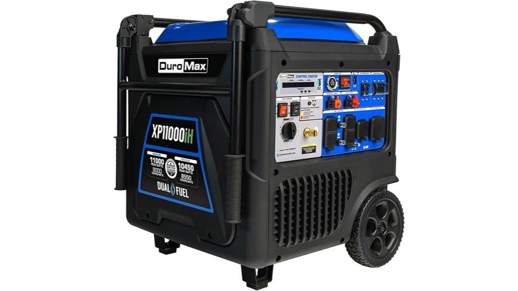 powerful dual fuel inverter