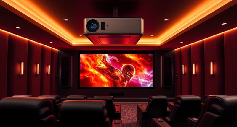 premium cinematic projection options