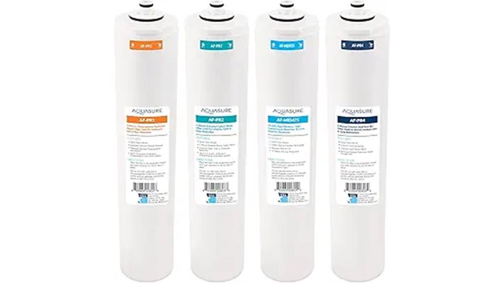 premium four stage filter set