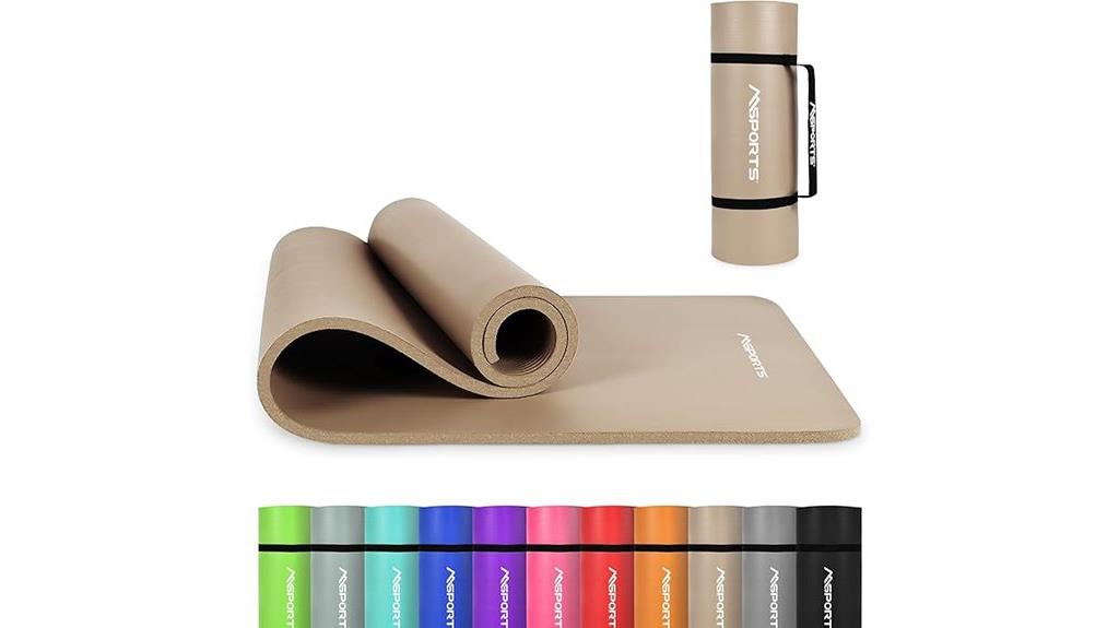 premium non slip exercise mat