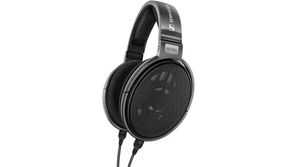 premium open back audiophile headphones